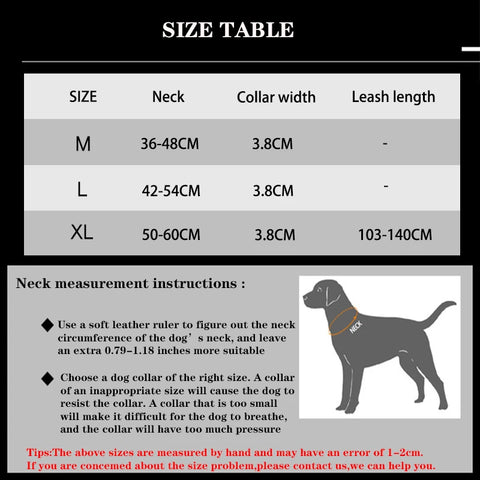 Ensemble collier et laisse pour chien en nylon durable, laisse réfléchissante, collier d'entraînement tactique pour chien, grand ensemble de laisses pour chien